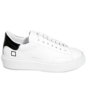 D . A . T . E . white-black sneakers