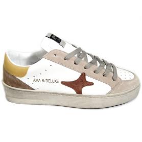 AMA BRAND white sneakers for men
