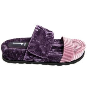 JEANNOT violet velvet shoe