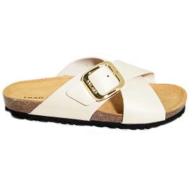 FRAU beige slipper for women